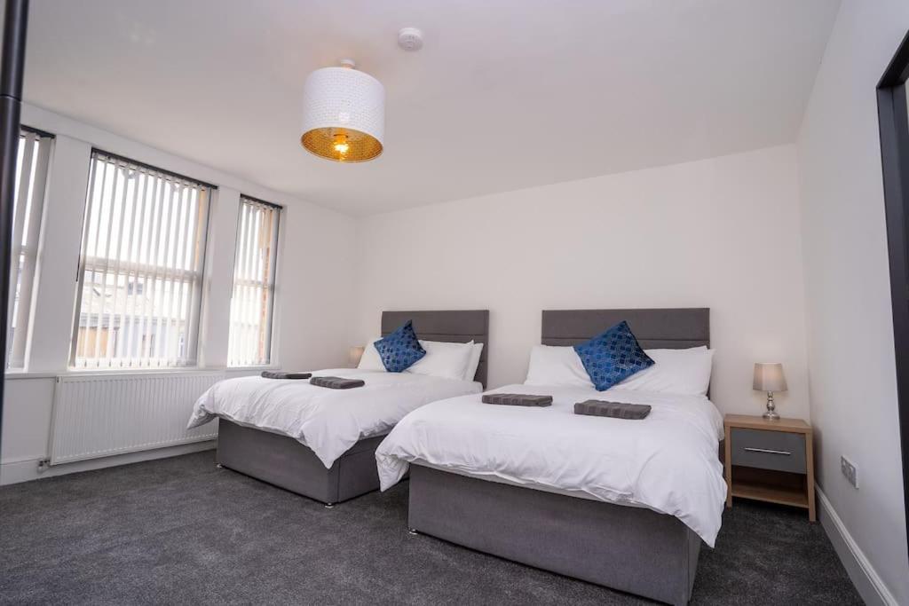 Luxury Town Apartment With Roof Terrace, Sleeps 6 Blackpool Exteriér fotografie